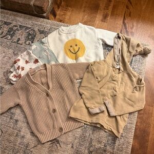 Cozy Kids Sweater and Hoodie Set